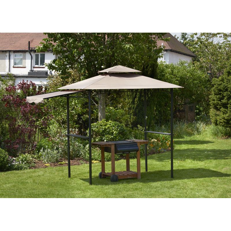 Dakota Fields Flannagan 2.5m x 1.5m Steel Patio Gazebo & Reviews